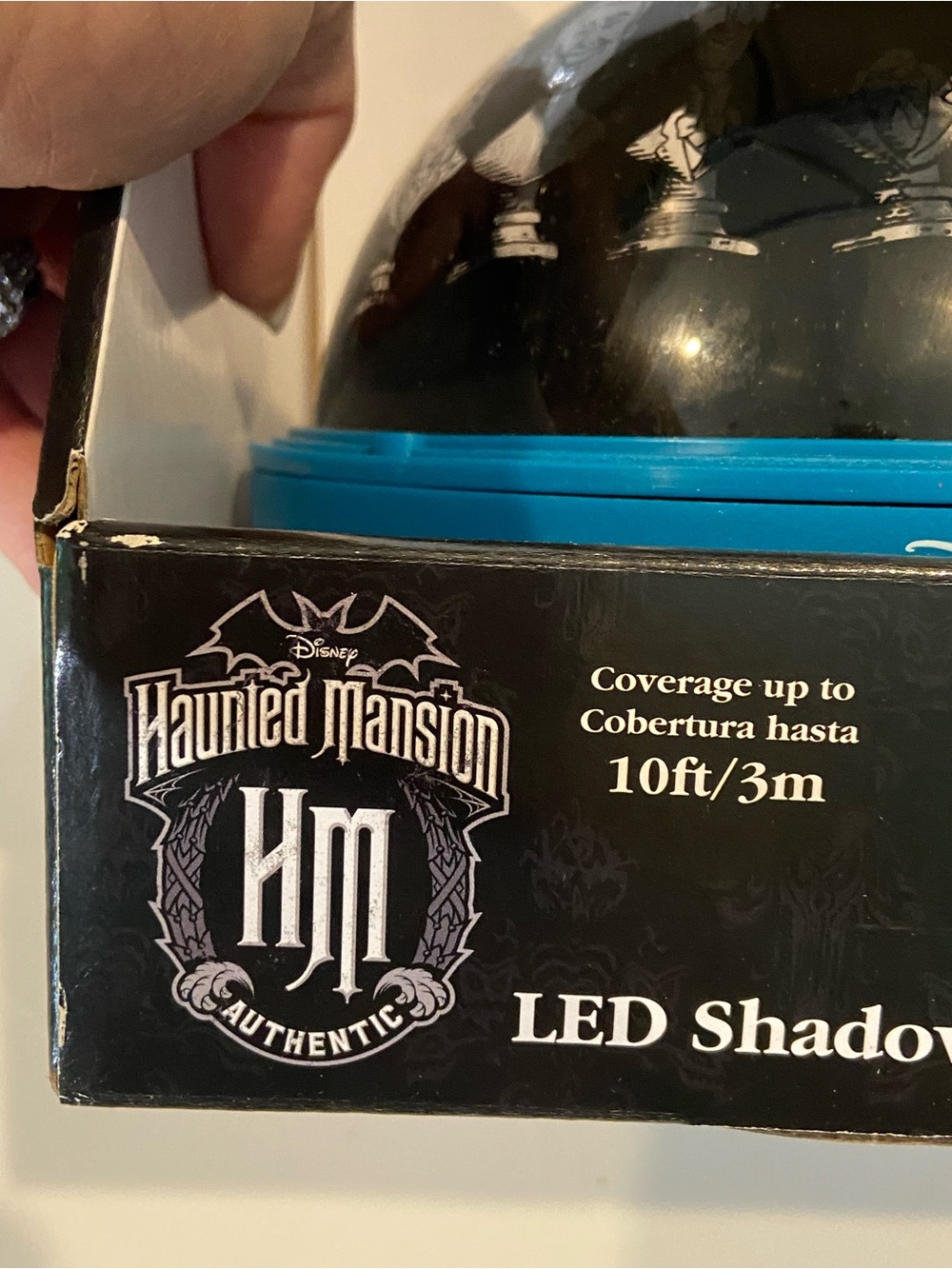 Disney Haunted Mansion LED ShadowLights - Blue/Black Dome - Picture 3 of 4